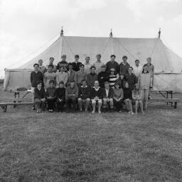 The Square - Gwenith - Irene Evans - Bruce - Bolton Cafe - Mrs Powell - Pathfinder camp at Dyffryn thumbnail