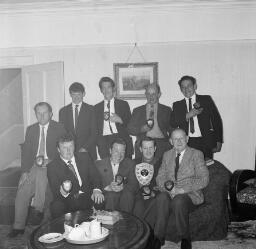 Robert LL. Roberts, Caerfridd - Darts teams - Gwenan V. Jones - Donald Warren - Linda Parry 4 Meirion Terrace - Will (Tatws) Davies High Street, Dr, Gareth Evans - Jones. - May-69 thumbnail