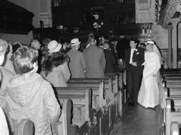 Wedding of Ann Edwards and Robert J. Owen. No 1. thumbnail