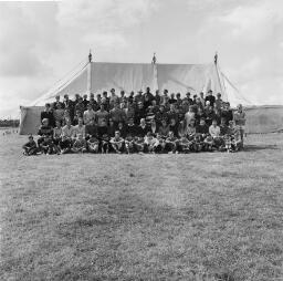 The Square - Gwenith - Irene Evans - Bruce - Bolton Cafe - Mrs Powell - Pathfinder camp at Dyffryn thumbnail