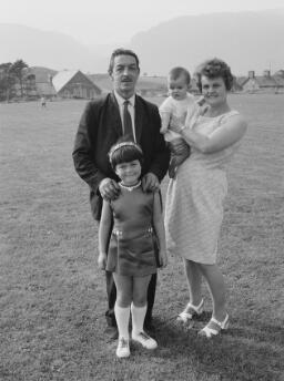 Manod Field Gala Groups Mr. and Mrs. John Roberts (Butcher) Llan Carnival Ted Humphreys, Ffestiniog - Aug-70 thumbnail