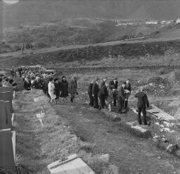 Mr & Mrs J W Bull, Llan; Cyfnod Girls - Nancy's Funeral - Dog in basket - Cyfnod girls in car thumbnail