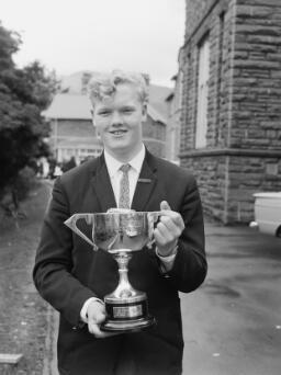 Ysgol Moelwyn School Band. Cookery girls - Marwood - Swimming winner - Mrs. Richard Parry. Jim Mair thumbnail