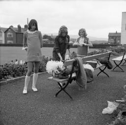 Carnival Concert Llan three ballet girls Hogaiau Moelwyn - Sep-69 thumbnail