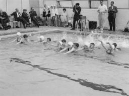 Opening Ysgol Sir Swimming pool - Sep-65 thumbnail