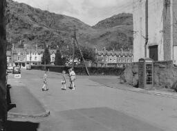 Tanymanod Hall; Mr Dewi Perkins; Mr & Mrs E Thomas & David Thomas. Blaenau Views. Uncorn Cottage. John Williams Manweb. Queen Elizabeth (copy) copy for Eurwyn - Aug-72 thumbnail