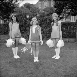 Carnival Concert Llan three ballet girls Hogaiau Moelwyn - Sep-69 thumbnail