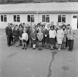 Editors at Tanygrisiau Power Station Mrs. G. Jones - Mrs. Nancy Jones - Mrs. Sam Jones Mrs. Pat Cuningham Mr. Heath Golding. thumbnail