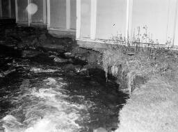 Ian Carter, Market Square Bridge on the river Bowy Mrs. Sim Ratenbury, Llan. Gordon Sutton Maenofferen thumbnail