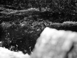 Ian Carter, Market Square Bridge on the river Bowy Mrs. Sim Ratenbury, Llan. Gordon Sutton Maenofferen thumbnail