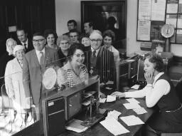 Blaenau Carnival. Mrs Hannah Tucker. Mr & Mrs John Morgan. Miss Pam Slight. Dolmoch - Jul-72 thumbnail