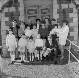 Ann Preston - Prysor and girl friend - Gwyneth Humphreys - Meinir Edwards Trawsfynydd - Mrs. McNeil, John A. Heath - Maldwyn, Postman's family, Manod - March 1969 - April thumbnail